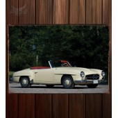 Металлическая табличка Mercedes-Benz 190SL (R121)